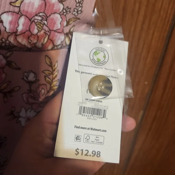 No Boundaries NWT XL pink floral sleeveless dress - Picture 2 of 5